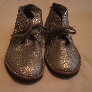 J Crew Crewcuts Glitter MacAlister Boots Size K4